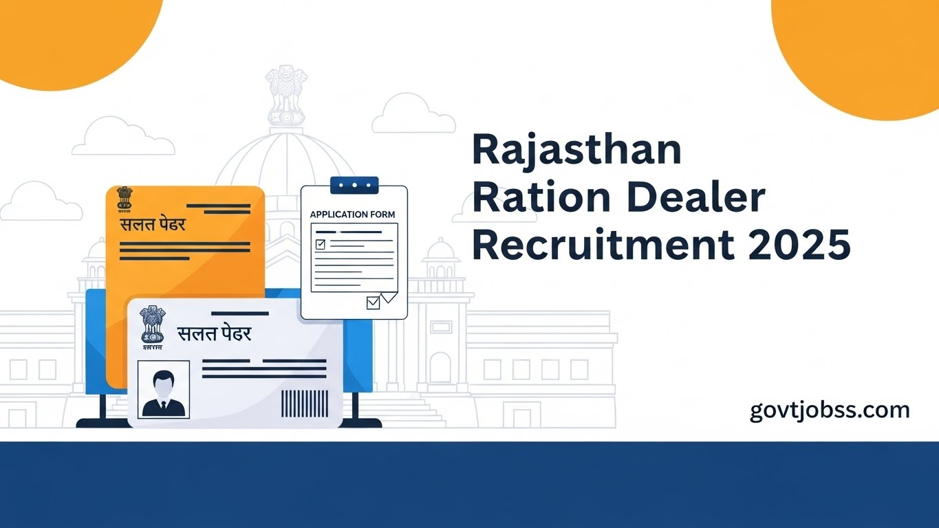 Rajasthan Ration Dealer Recruitment Apply Online