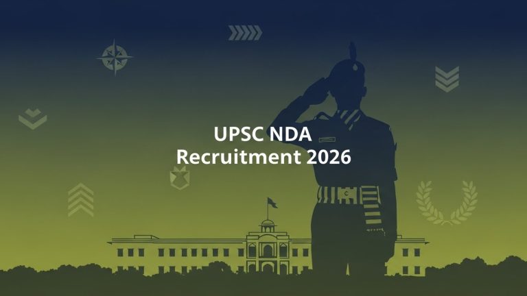 UPSC NDA Recruitment 2026