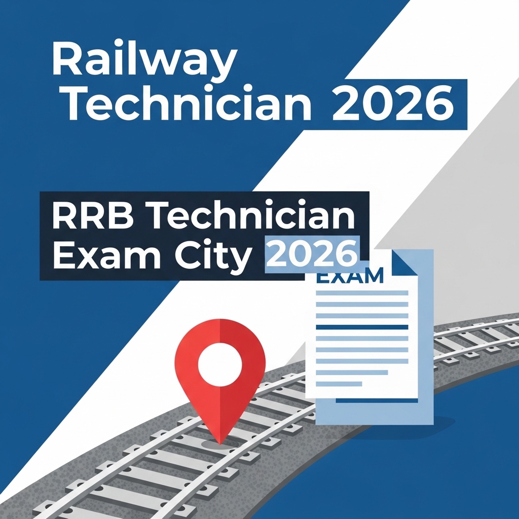 Railway Technician Exam City 2026
